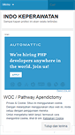 Mobile Screenshot of indokeperawatan.wordpress.com