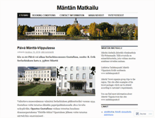 Tablet Screenshot of mantanmatkailu.wordpress.com