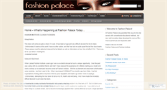 Desktop Screenshot of fashionpalacecentre.wordpress.com