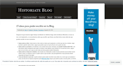 Desktop Screenshot of historiate.wordpress.com