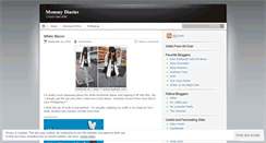 Desktop Screenshot of momidiaries.wordpress.com