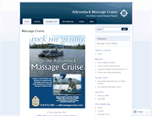 Tablet Screenshot of adkmassagecruise.wordpress.com