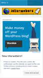 Mobile Screenshot of interwebers.wordpress.com