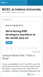 Mobile Screenshot of bcecblog.wordpress.com