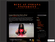 Tablet Screenshot of bcecblog.wordpress.com