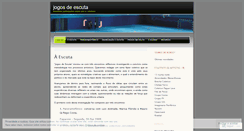 Desktop Screenshot of jogosdeescuta.wordpress.com