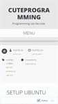 Mobile Screenshot of cuteprogramming.wordpress.com