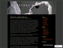 Tablet Screenshot of andraametista.wordpress.com