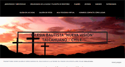 Desktop Screenshot of iglesianuevavision.wordpress.com