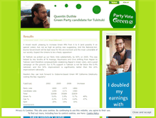 Tablet Screenshot of greenhawkesbay.wordpress.com