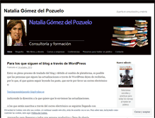 Tablet Screenshot of nataliagomezdelpozuelo.wordpress.com