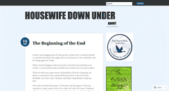 Desktop Screenshot of housewifedownunder.wordpress.com