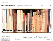 Tablet Screenshot of hispaniainfo.wordpress.com