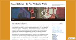 Desktop Screenshot of annexgalleries.wordpress.com