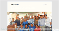 Desktop Screenshot of faithgardens.wordpress.com