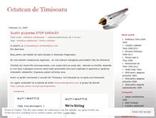 Tablet Screenshot of cetateandetimisoara.wordpress.com