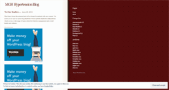 Desktop Screenshot of mghhypertension.wordpress.com