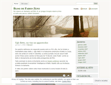 Tablet Screenshot of fabiozeni.wordpress.com