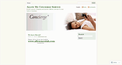 Desktop Screenshot of allowmeservices.wordpress.com