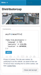 Mobile Screenshot of distributorcap.wordpress.com