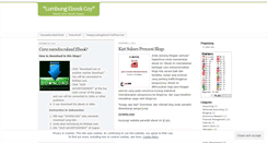 Desktop Screenshot of lumbungebook.wordpress.com