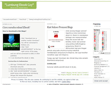 Tablet Screenshot of lumbungebook.wordpress.com