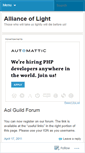 Mobile Screenshot of aolguild.wordpress.com