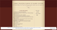 Desktop Screenshot of larrychopper.wordpress.com