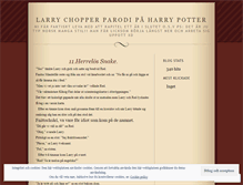 Tablet Screenshot of larrychopper.wordpress.com