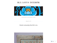 Tablet Screenshot of blalotus.wordpress.com