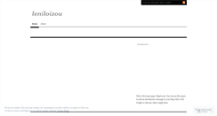 Desktop Screenshot of leniloizou.wordpress.com