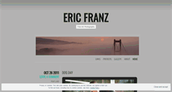 Desktop Screenshot of ericfranz.wordpress.com