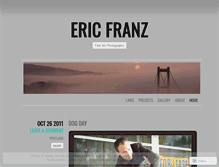 Tablet Screenshot of ericfranz.wordpress.com