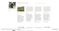 Desktop Screenshot of murphydomediaries.wordpress.com
