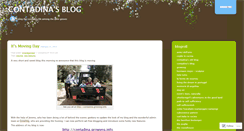 Desktop Screenshot of contadina.wordpress.com