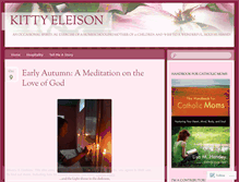 Tablet Screenshot of kittyeleison.wordpress.com