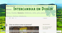 Desktop Screenshot of intercambiaremdublin.wordpress.com