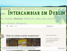 Tablet Screenshot of intercambiaremdublin.wordpress.com