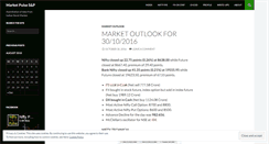 Desktop Screenshot of marketpulsesnp.wordpress.com