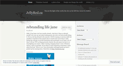 Desktop Screenshot of jellyred.wordpress.com