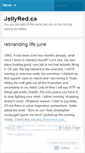 Mobile Screenshot of jellyred.wordpress.com