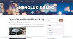 Desktop Screenshot of kangluk.wordpress.com