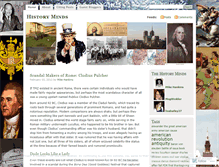 Tablet Screenshot of historyminds.wordpress.com