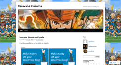 Desktop Screenshot of caravanainazuma.wordpress.com