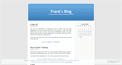 Desktop Screenshot of frankpinkston.wordpress.com