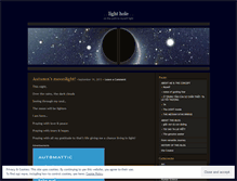 Tablet Screenshot of lighthole.wordpress.com