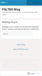 Mobile Screenshot of fqlteoblog.wordpress.com