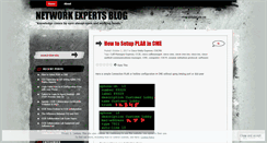 Desktop Screenshot of networkexpertblog.wordpress.com