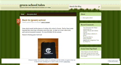 Desktop Screenshot of greenschooltales.wordpress.com