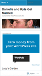 Mobile Screenshot of danielleandkyle.wordpress.com